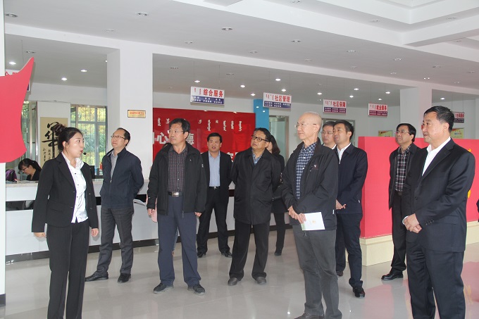 自治区督察组到我区就“推动人大工作系列决策部署”落实情况进行实地督查